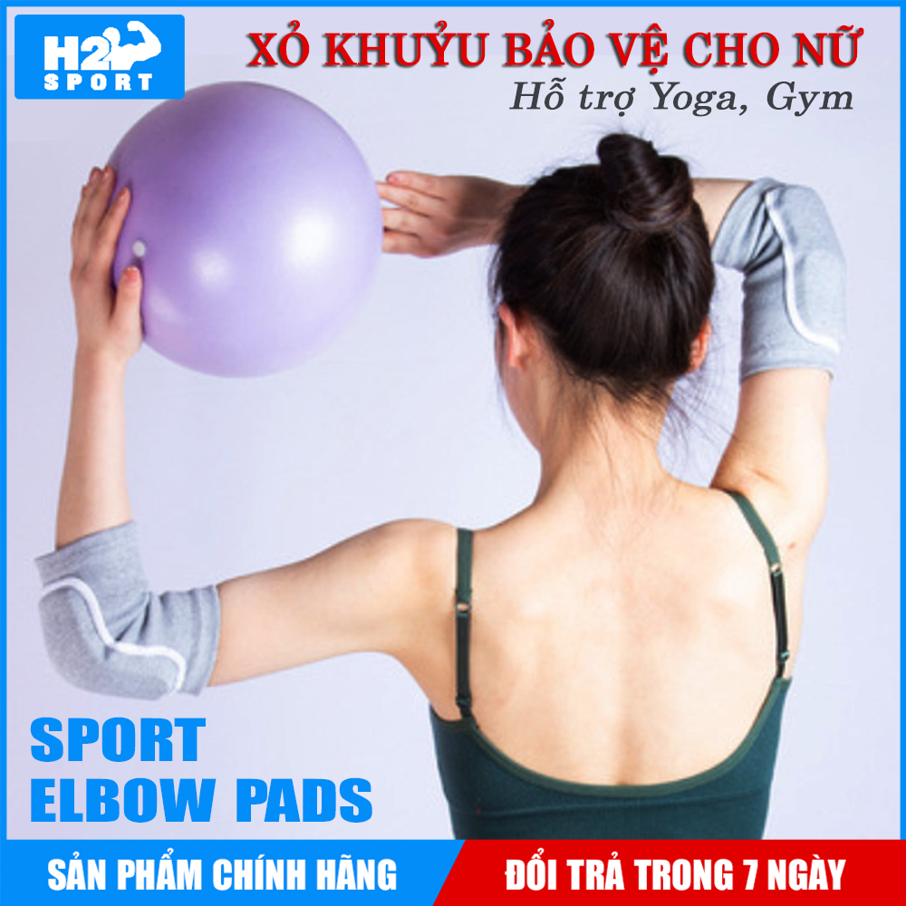 Miếng đệm bảo vệ khuỷu tay hỗ trợ tập Yoga, Gym, chơi thể thao