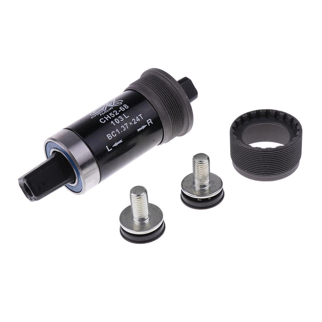 Bike Bottom Bracket Bicycle Square Hole Crank Axis Sealed Bearing 103mm