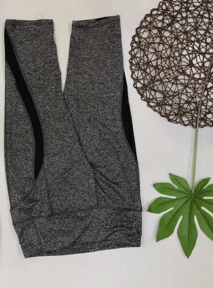Bộ 2 quần lửng legging nữ thể thao vải thun lạnh co dãn 4 chiều