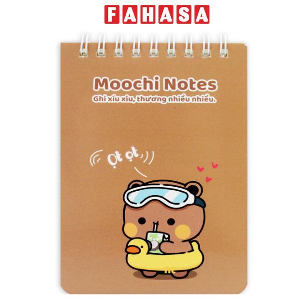 Sổ Lò Xo Moochi Notes B7 - Kẻ Ngang - 120 Trang 80gsm - The Sun 05