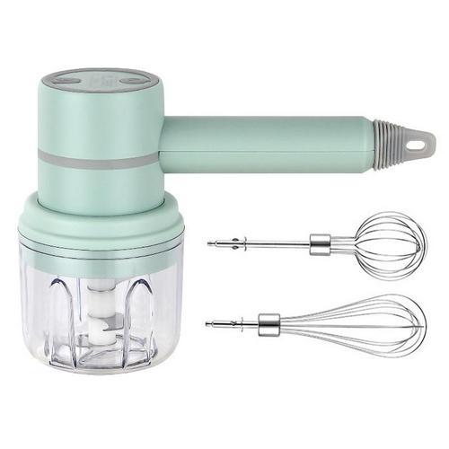 3 Trong 1 Trứng Dụng Cụ Điện Tay Với Dụng Cụ Băm Rau Điện Trứng Be Bếp Đánh Bọt Sữa Que Đánh Trứng Làm Bánh dụng Cụ