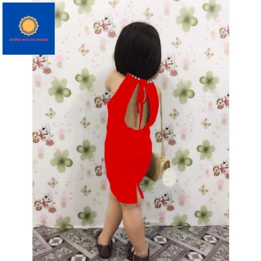 Váy bé gái body hở lưng, sành điệu - Xưởng may - Gia Khang