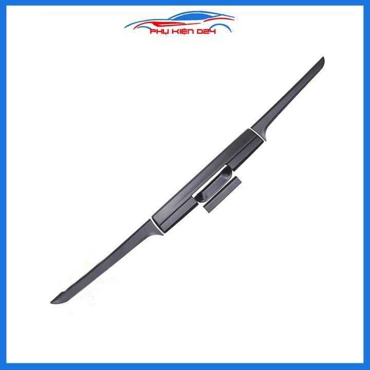 Ốp tay mở cốp mạ Triton 2019-2020-2021, 2016-2017-2018 hai màu đen, mạ crom trang trí xe chống va đập hiệu quả