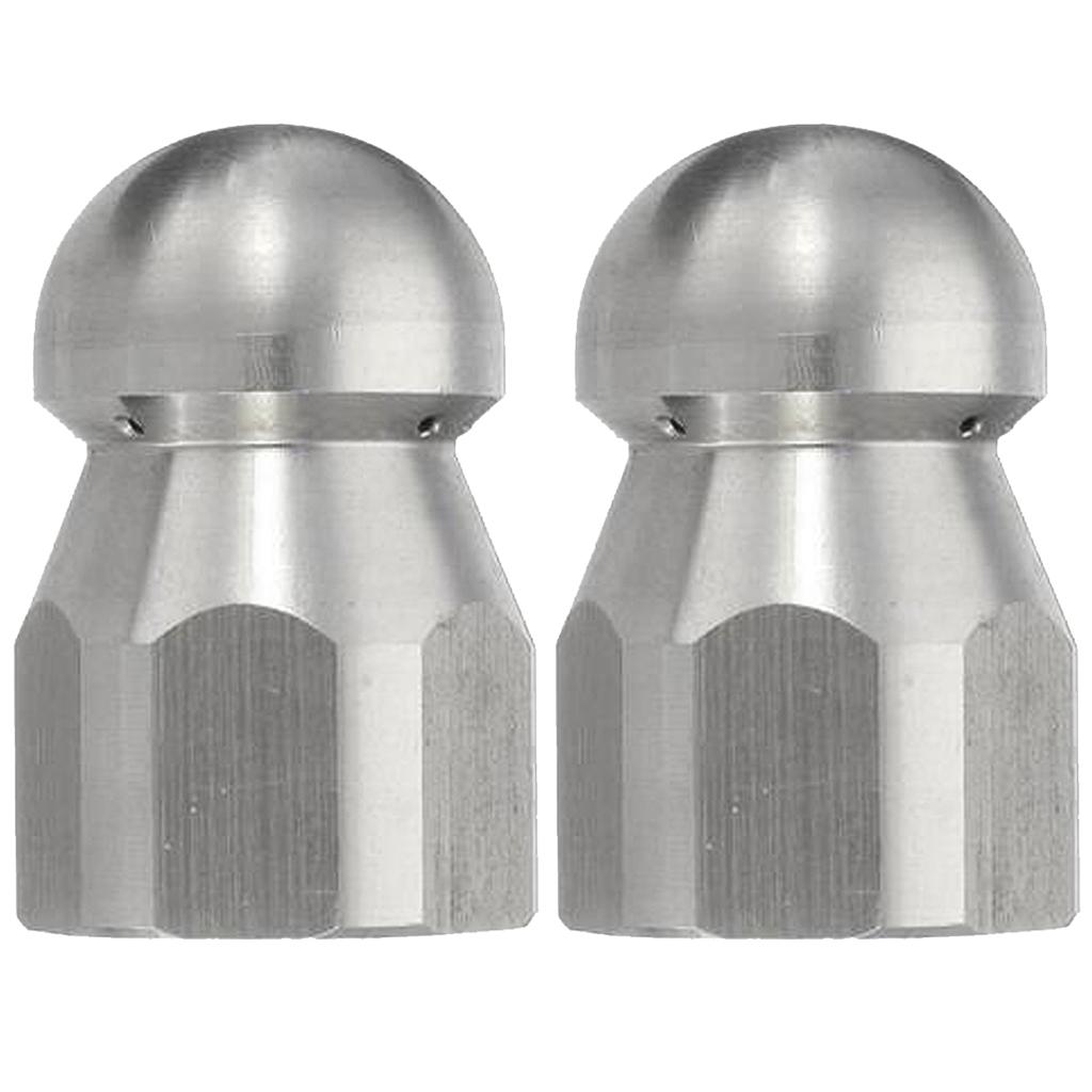 Áp Lực Thoát Nước Thông Cống Vệ Sinh Đường Ống Jetter Cổ Vòi Quay Đầu Tròn