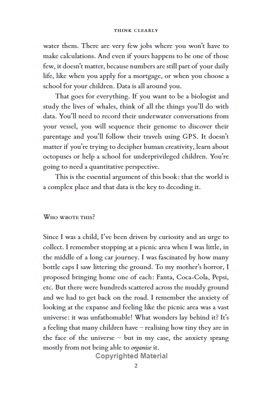 Sách ngoại văn: Think Clearly - Eight Simple Rules To Succeed In The Data Age