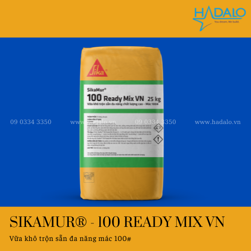 SikaMur-100 Ready Mix VN - Vữa khô chất lượng cao mác 100#