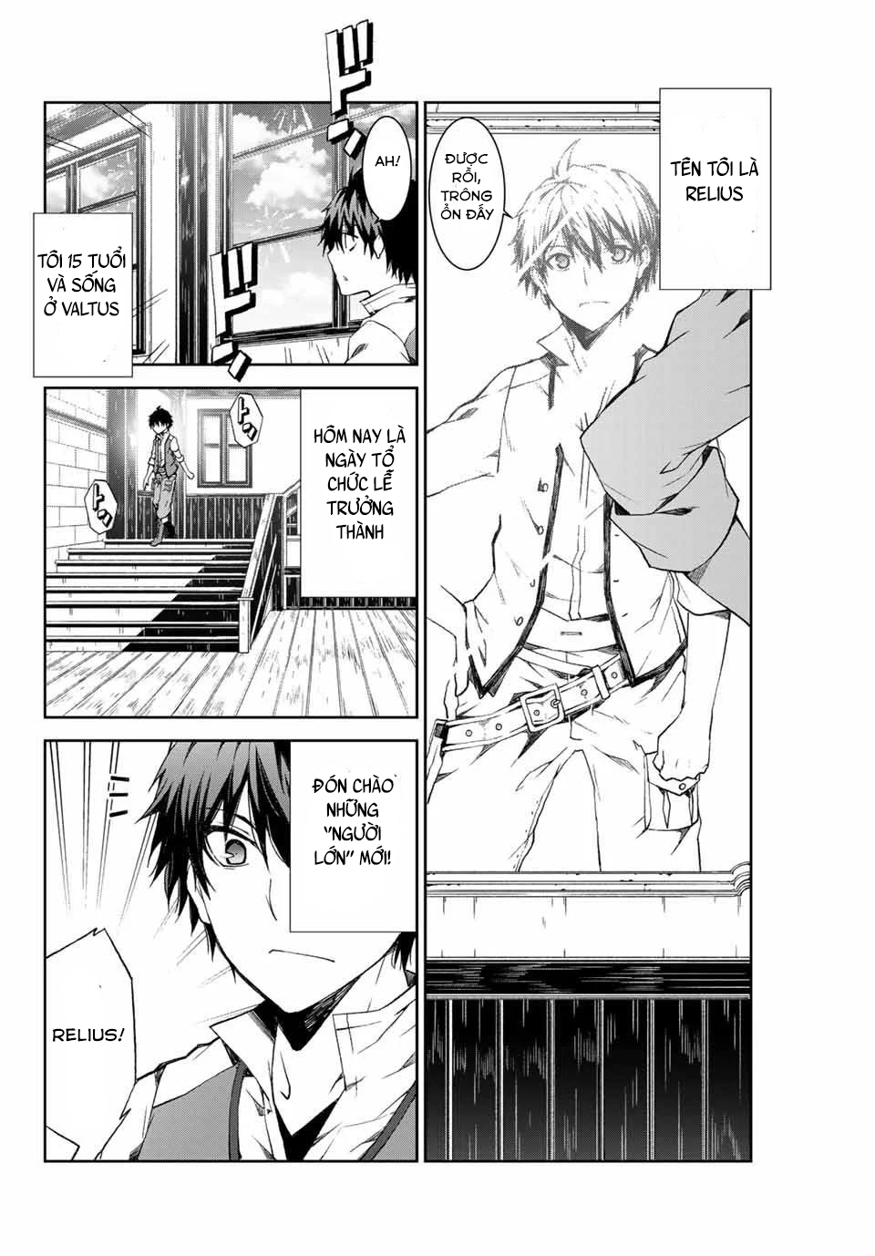 từ chức nghiệp yếu nhất trở thành "thợ rèn" mạnh nhất chapter 0 6