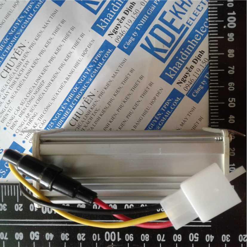 Nguồn giảm áp BUCK DC-DC IN:36-72V OUT:12V/10A VỎ NHÔM KDE0281