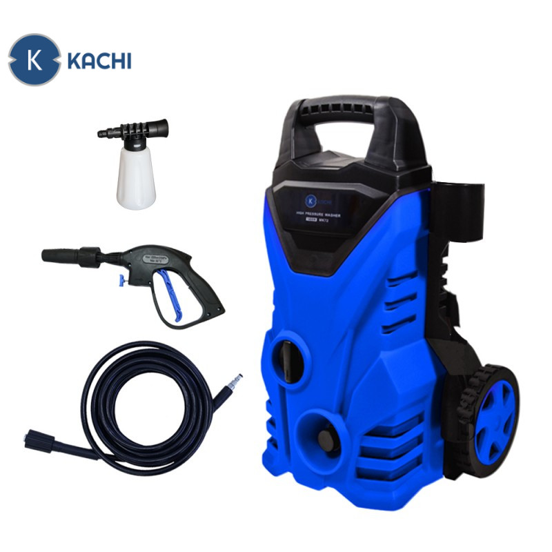 Combo Máy xịt rửa xe cao áp Kachi MK73 súng ngắn + Bộ dụng cụ 12 món