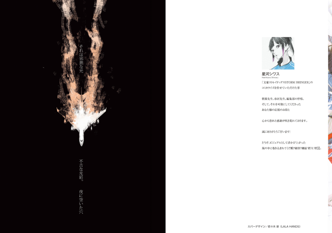 Sách ngoại văn: 文豪ストレイドッグス Bungo Strays Dogs Storm Bringer 1