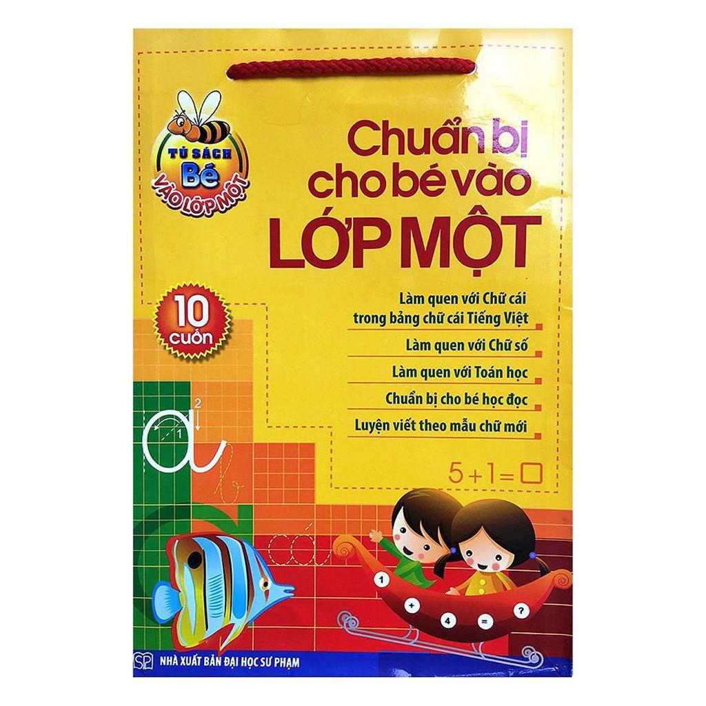 Túi - Chuẩn Bị Cho Bé Vào Lớp Một (Túi 10 Cuốn) - Bản Quyền