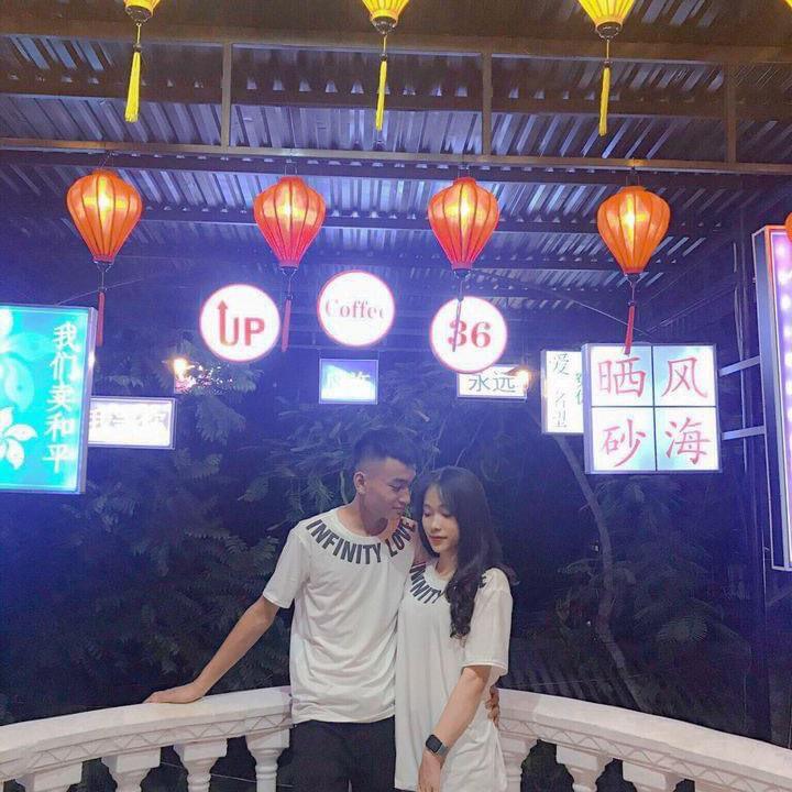 Áo thun Phản quang Unisex form rộng - INFINITY LOVE viền cổ