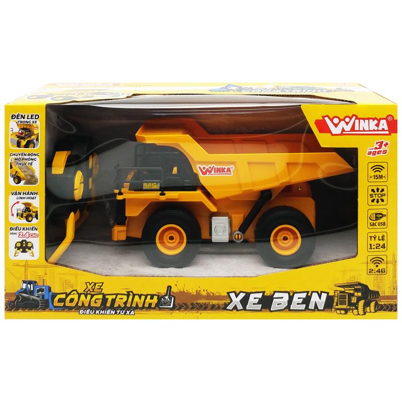Đồ Chơi Mô Hình Xe Ben Điểu Khiển Từ Xa - Winka DK81268