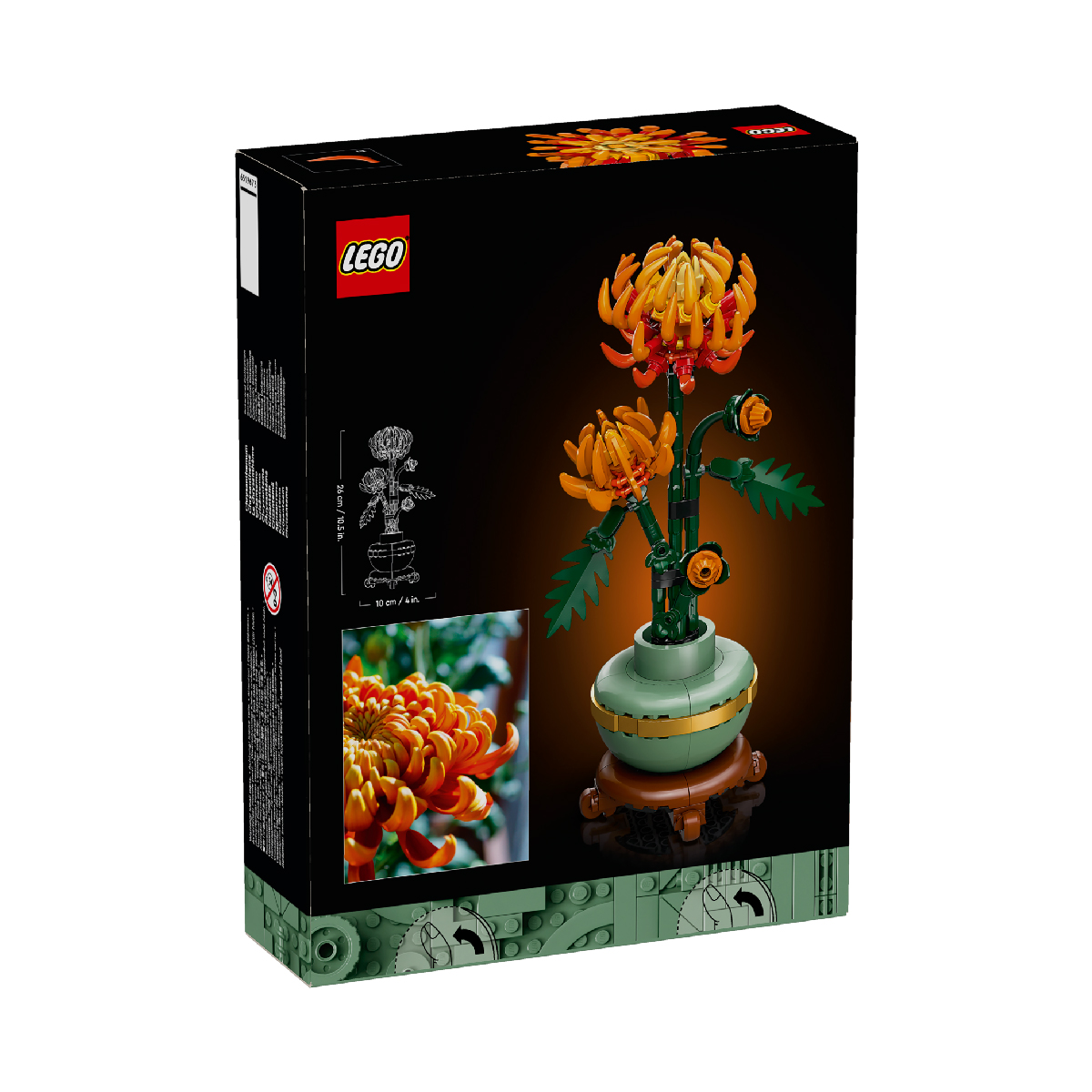 Đồ Chơi Lắp Ráp Chậu Hoa Cúc Đại Đóa Lego Adults 10368 (278 Chi Tiết)