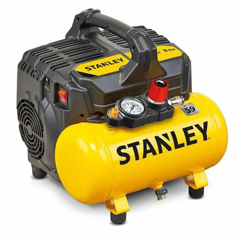 Máy nén khí siêu êm không dầu 6L Stanley DST100/8/6