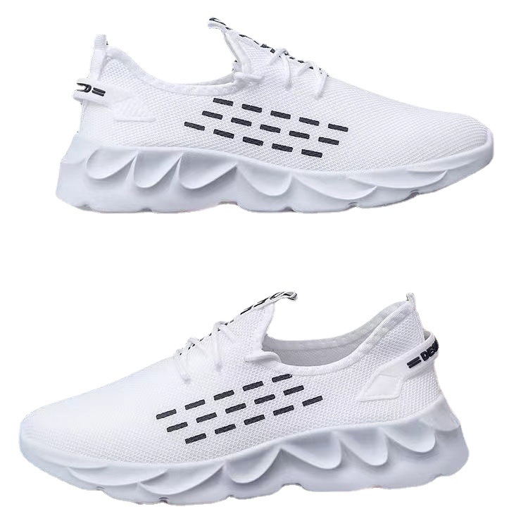 Giày sneaker thể thao nam buộc dây đế cao 5cm siêu nhẹ V321