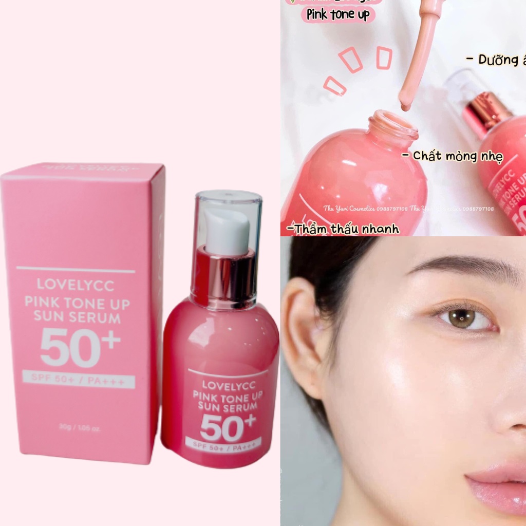 Serum Cellapy Pink Tone Up Ampoule SPF50+ Hàn Quốc Dưỡng Trắng Hồng 30ml