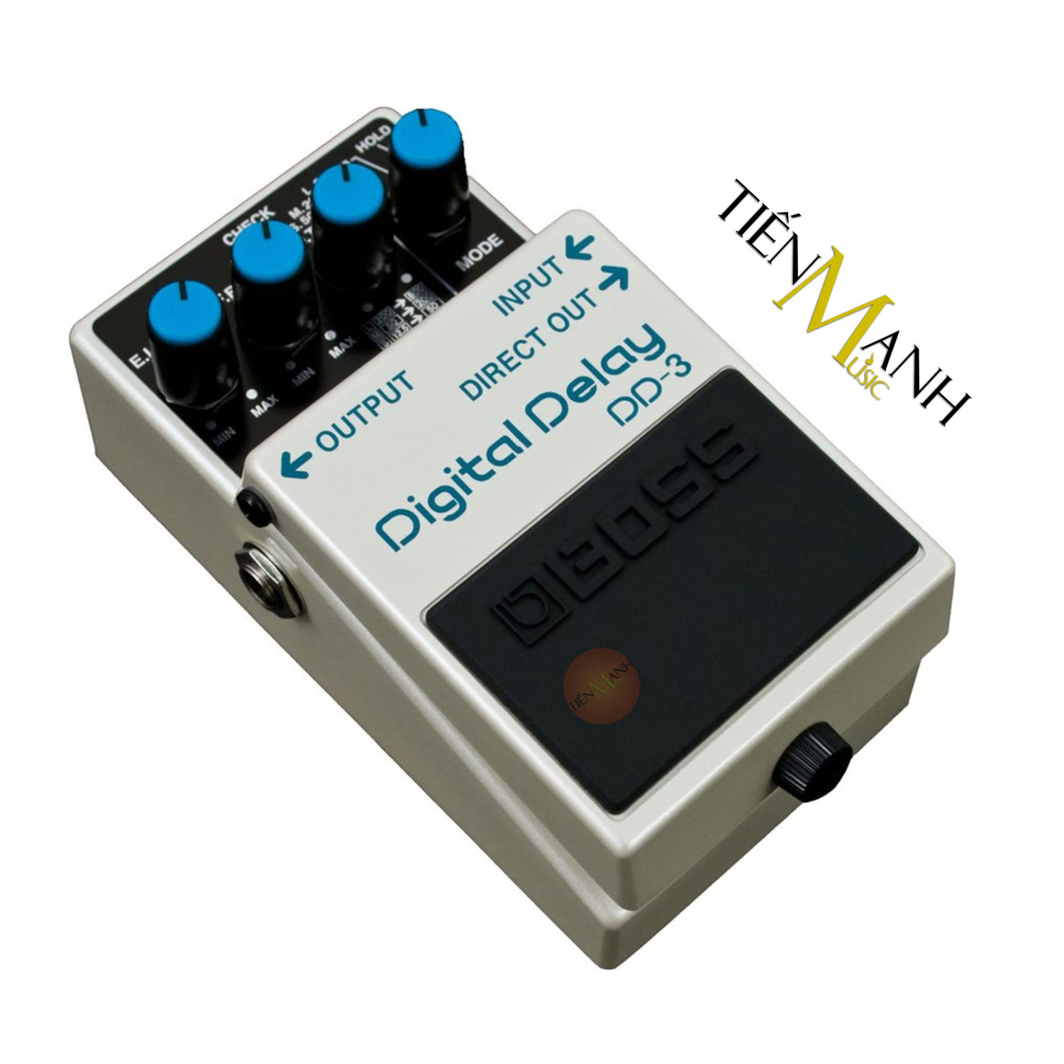 Phơ Guitar Boss DD-3T Digital Delay - Bàn Đạp Fuzz Pedals Effects DD3 DD3T Hàng Chính Hãng - Kèm Móng Gẩy DreamMaker