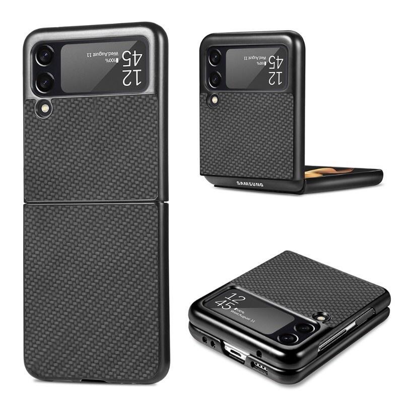 Ốp lưng dành cho Galaxy Z Flip 4, Z Flip 3 vải sợi thời trang