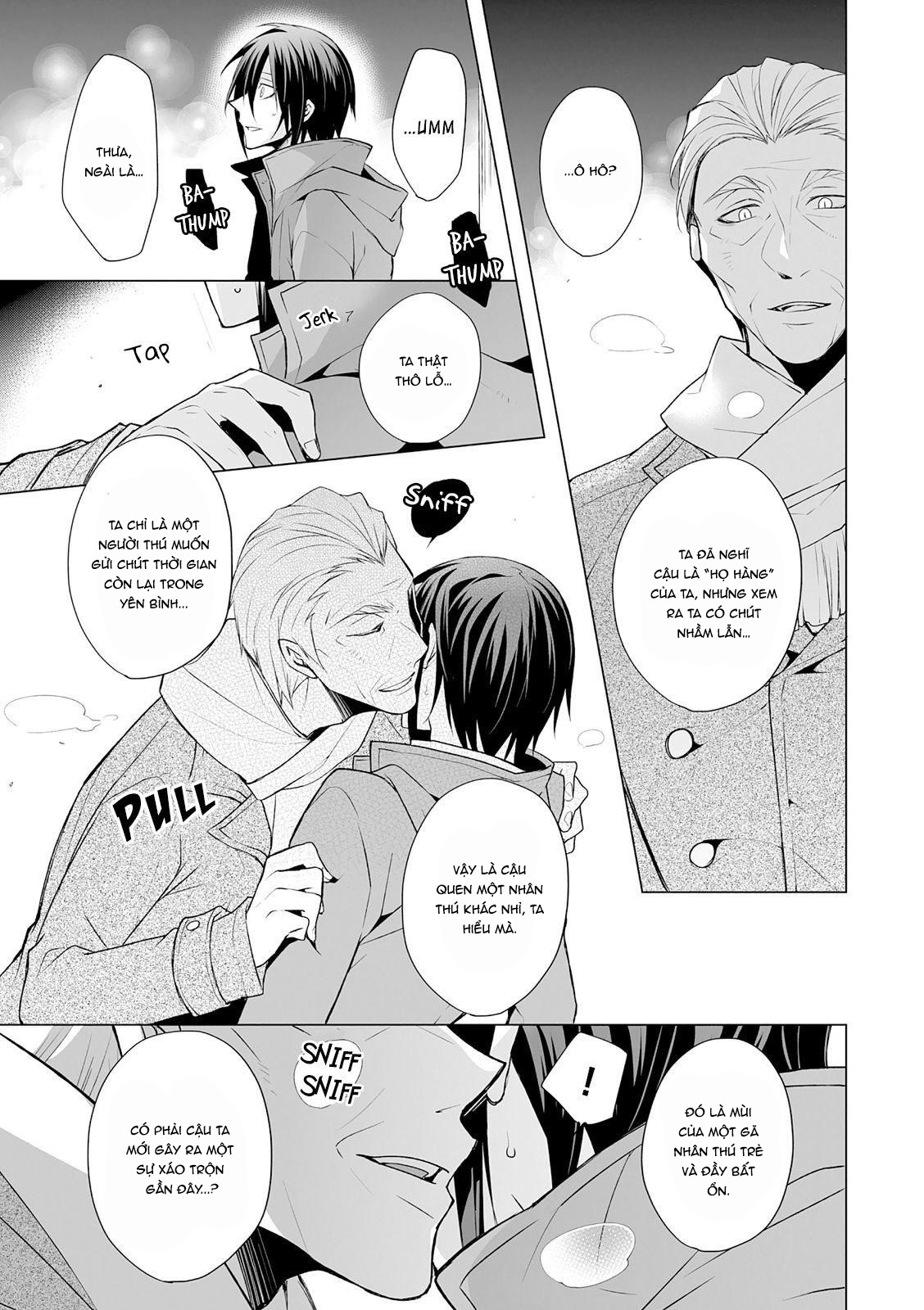 anh chàng người sói và tiểu thuyết gia lập dị chapter 4.2 2