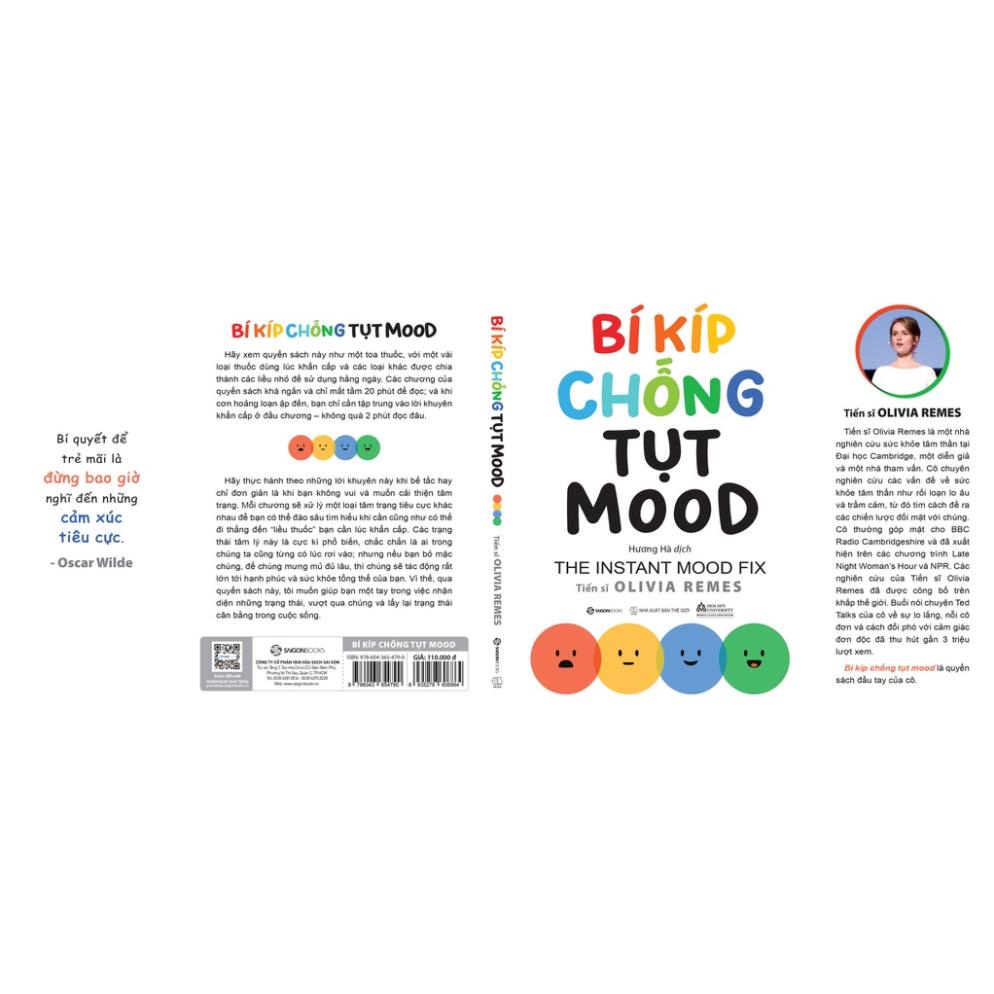 Bí Kíp Chống Tụt MOOD - Tác Giả Dr. Olivia Remes - SaiGonBooks