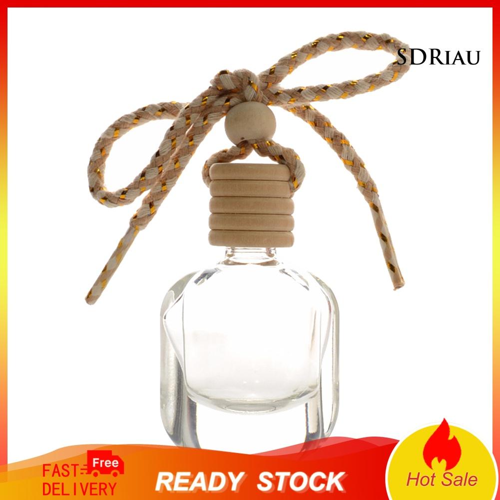 Chai Rỗng Trong Suốt Đựng Nước Hoa Treo Xe Hơi