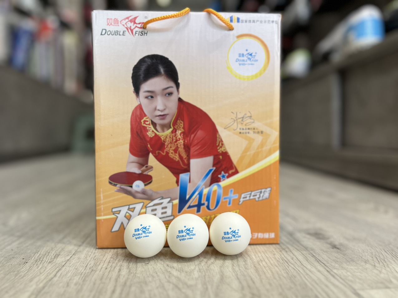 50-100 Quả Bóng Bàn Luyện Tập Double Fish V40+ 1 sao