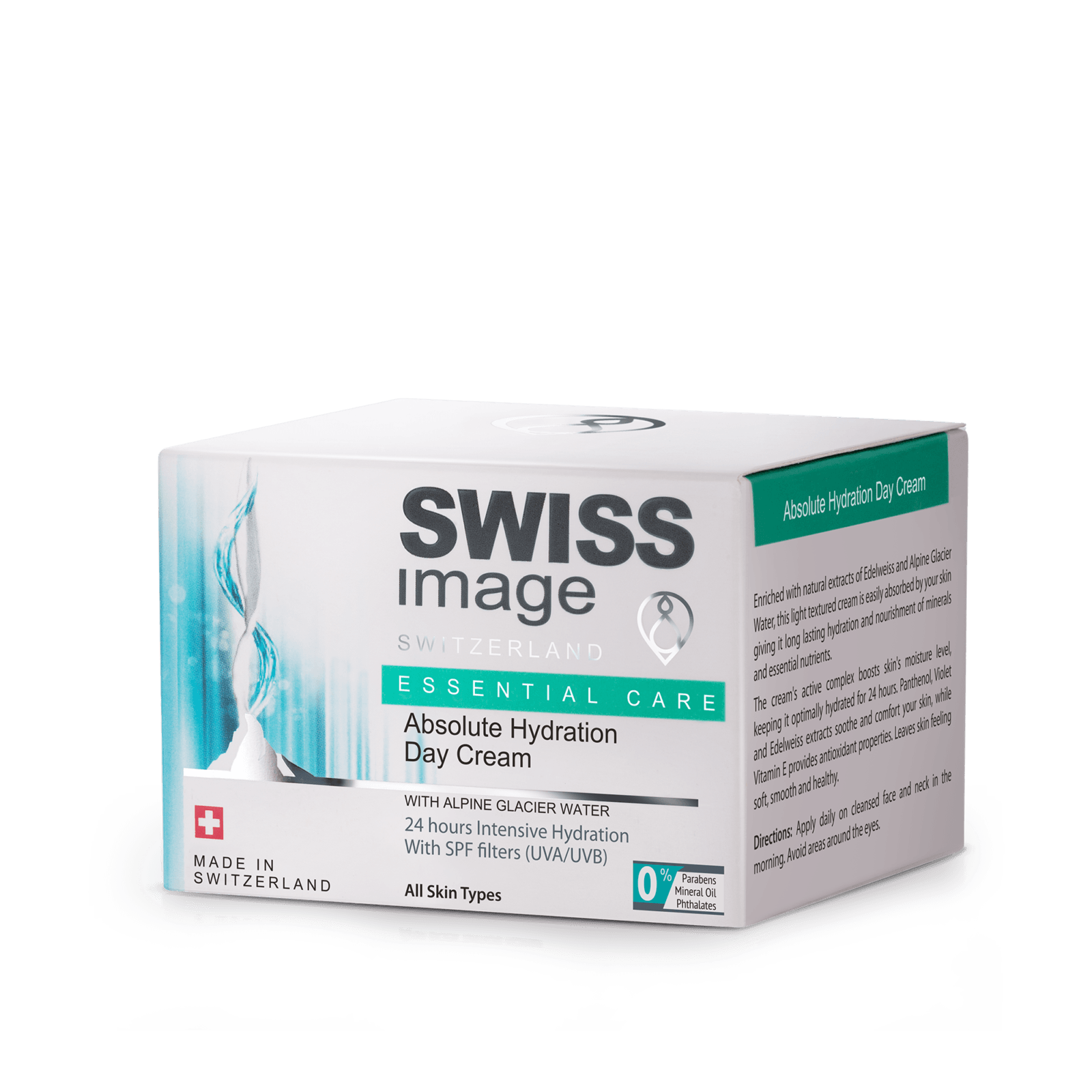 Kem Dưỡng Ẩm Chống Nắng Ban Ngày Dành Cho Mọi Loại Da Swiss Image Absolute Hydration Day Cream 50ml