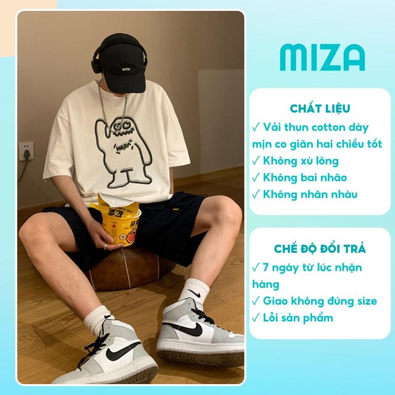 Áo thun unisex form rộng nữ nam phông unisex cổ tròn cotton oversize giá rẻ in hình ulzzang freesize BEAR LMMEAN
