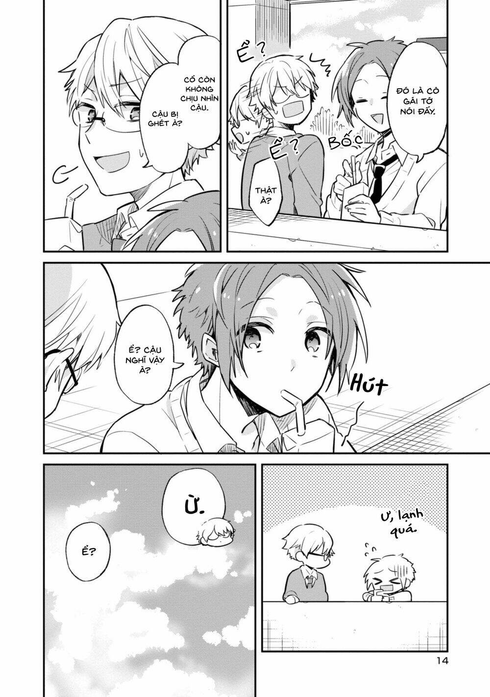 tớ chỉ thấy mỗi góc mặt cậu chapter 1 14