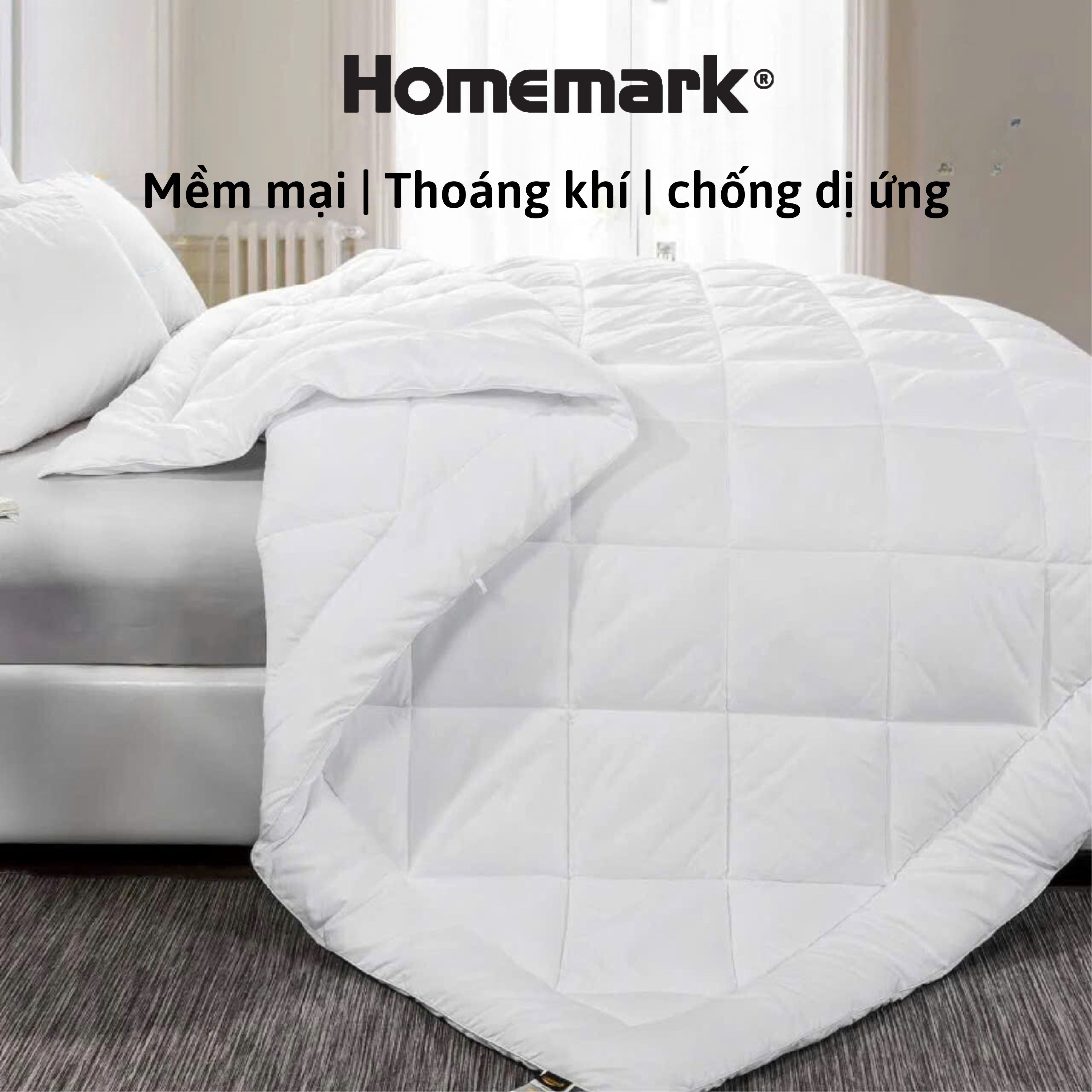 Chăn hè thu Tencel cao cấp Homemark 200x220cm, mềm nhẹ, thoáng khí, kháng khuẩn, chống dị ứng
