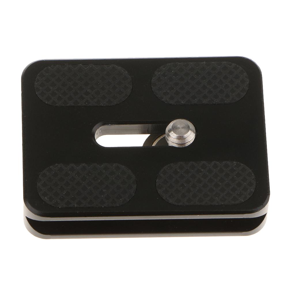 PU-50 Quick Release Plate Base Ball Head Bracket 1/4'' For ARCA SWISS Type