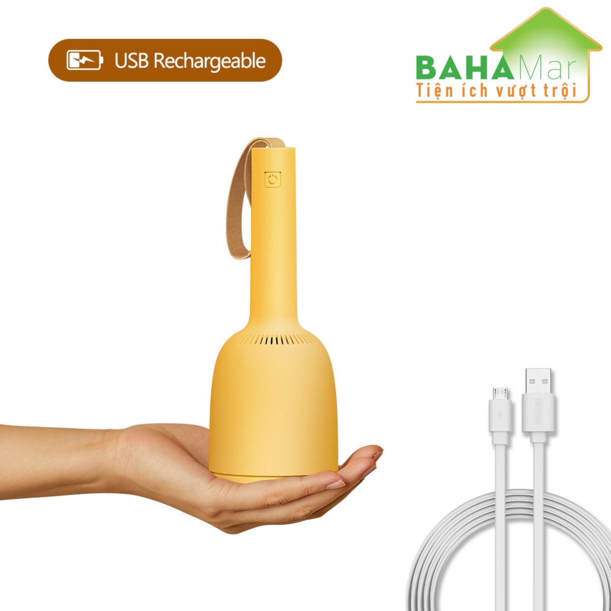 MÁY HÚT BỤI MINI KHÔNG DÂY HÚT CHÂN KHÔNG DÙNG CHO VĂN PHÒNG, HỘ GIA ĐÌNH "BAHAMAR" nhỏ gọn hút sạch các mảnh vunk, bụi cho gia đình và văn phòng...
