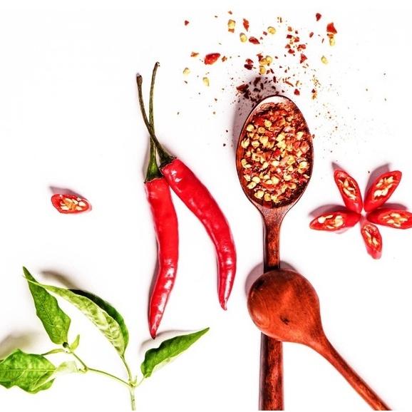 Ớt cánh Unispice Túi 300g/ ớt vảy khô cánh nhỏ siêu cay làm kim chi siêu ngon