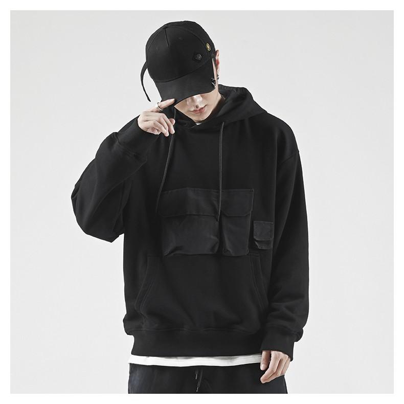 Áo hoodie nỉ nam nữ 3 pocket chất lừ