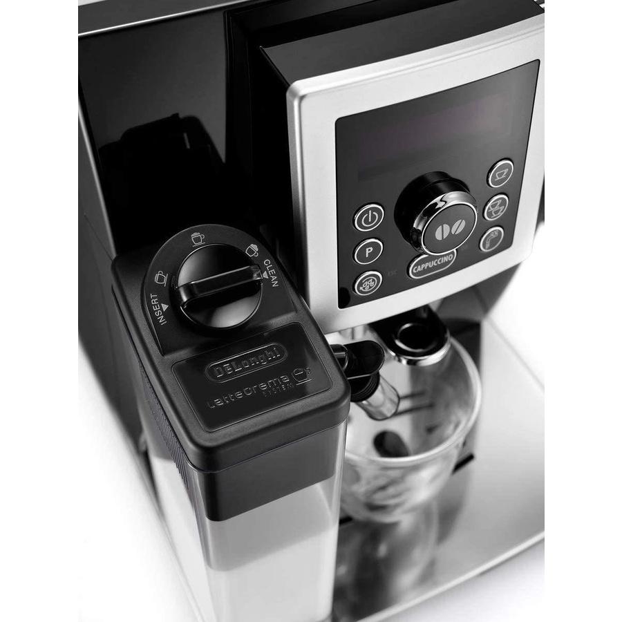 Máy Pha Cà Phê Tự Động DELONGHI ECAM 23.466.B, Máy Pha Cafe, Espresso, Cappuccino, Coffee Machine, 15 Bar, 2L, Nhập Khẩ