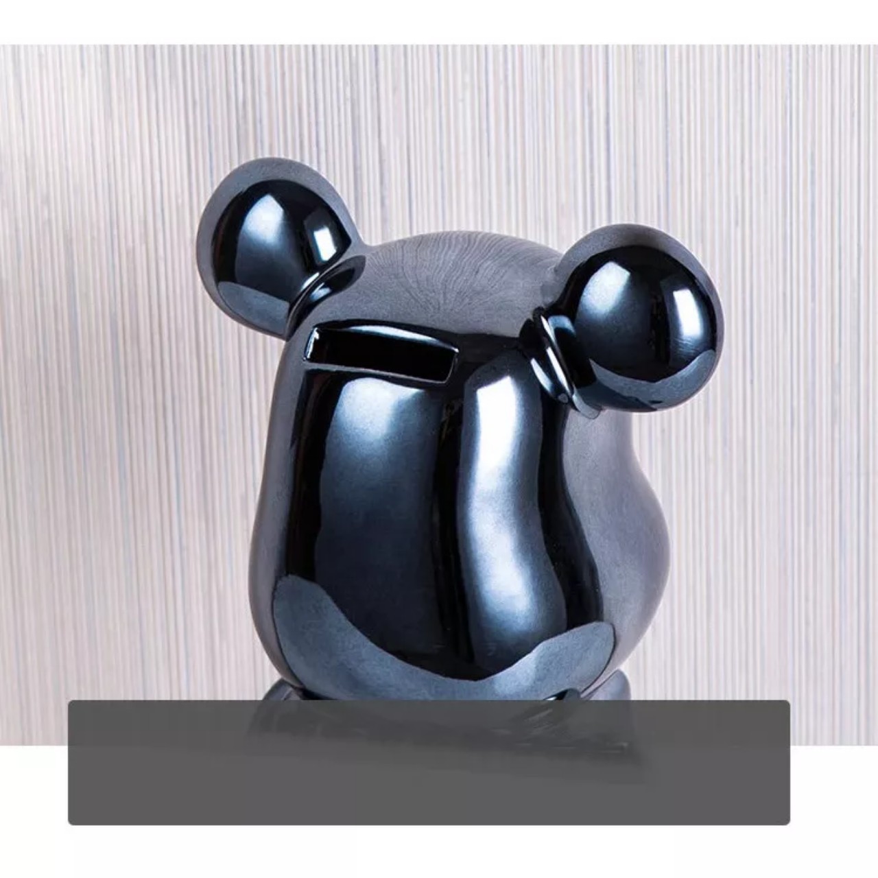 Mô Hình Ống Tiết Kiệm Gốm Bearbrick Gradient Trang Trí Màu Sắc