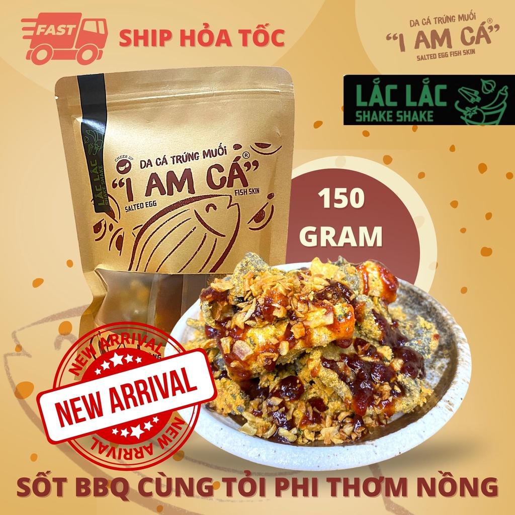 Da cá trứng muối | CÁ LẮC LẮC | "I AM CÁ" ăn vặt siêu ngon