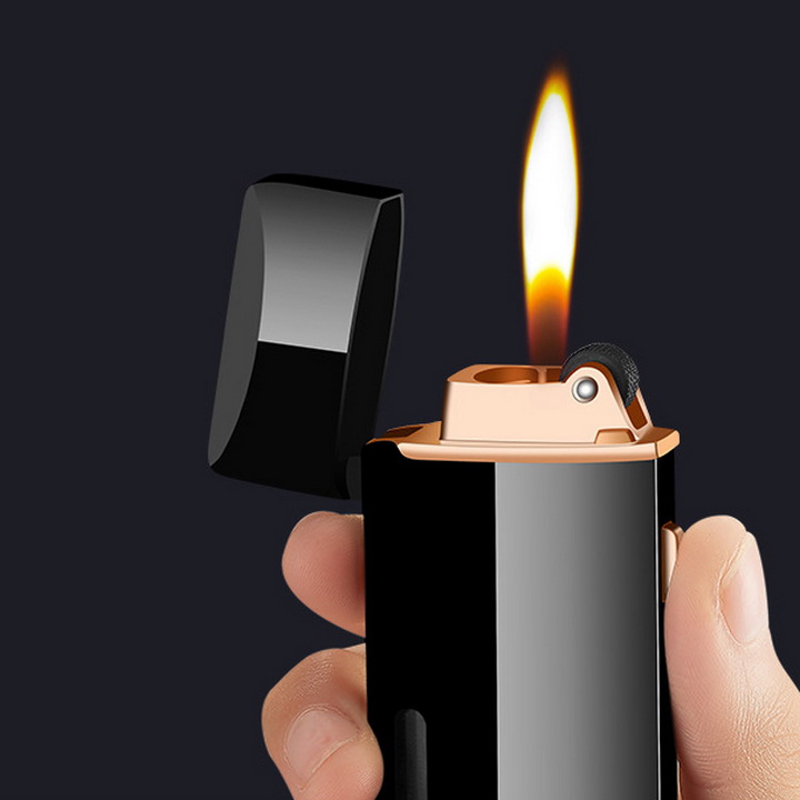 Bật lửa khò 2 lửa cao cấp thiết kế sang trọng