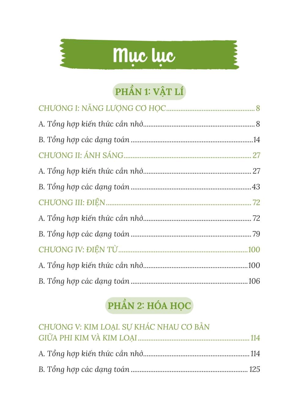 Sách - Sổ Tay Kiến Thức Khoa Học Tự Nhiên Lý-Hóa-Sinh Lớp 9