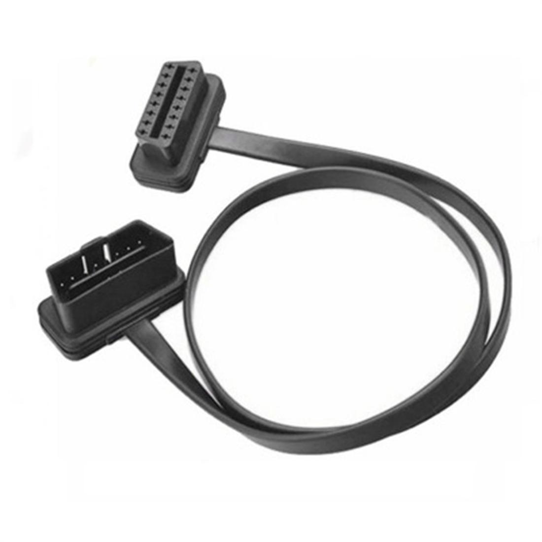 Dây Cáp Kết Nối Đầu Đực 16 Pin 8 Core OBD2 Sang Đầu Cái Cho Xe Hơi