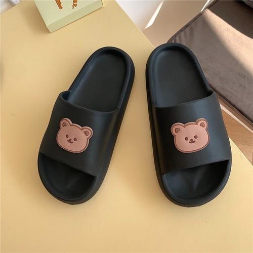 Dép bánh mì độn đế cao quai ngang nữ, dép đi trong nhà, du lịch chống trơn trượt siêu nhẹ - SAVVY shoes