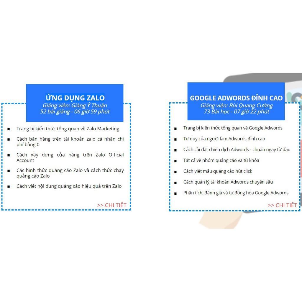 FULL combo 6 khóa học Bán hàng Online tuyệt chiêu gia tăng doanh số đỉnh cao 2021