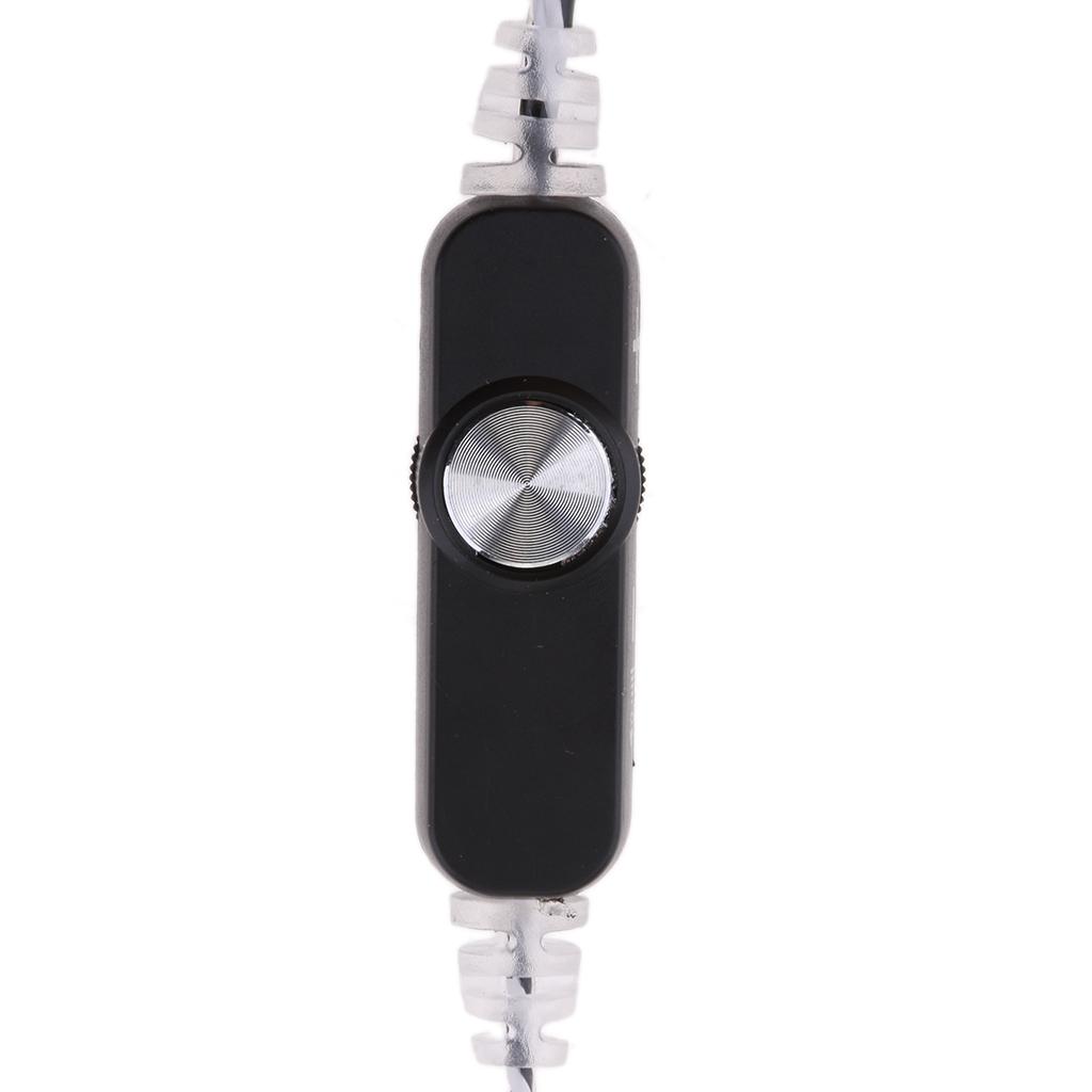 Air Tube Headset Earpiece Earphone Mic 2Pin for Baofeng Walkie Talkie Radio