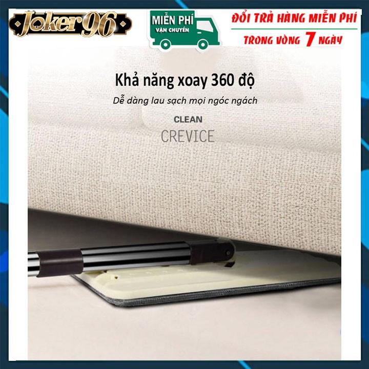 Cây lau nhà ,chổi lau nhà tự vắt phẳng thông minh Spin Mop xoay 360 độ