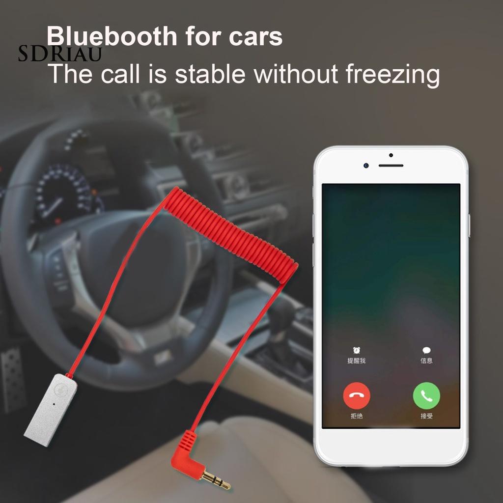 *QCDZ* D08 Bluetooth 5.0 Adapter USB 3.5mm Jack Aux Wireless Audio Receiver for Car Speaker