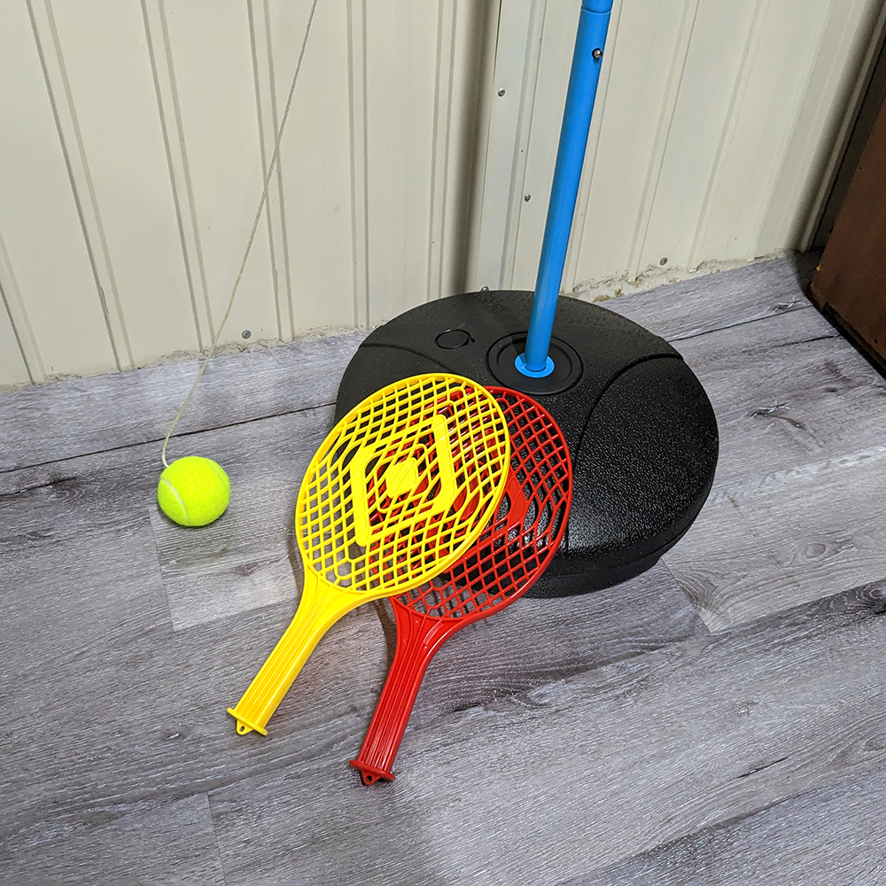 Bộ đồ chơi Tennis có trụ luyện phản xạ cho bé BABYPLAZA UL222600