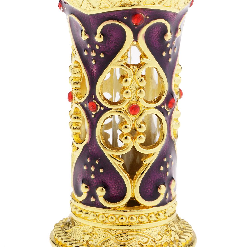 Antiqued Metal Hương Chai Tinh Dầu Chai Chai Nước Hoa