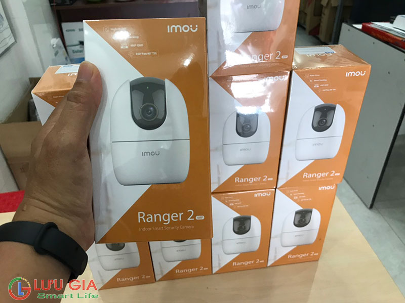 Camera wifi gia đình IMOU Ranger 2 A42P-B 4MP chính hãng xoay 360 độ , đàm thoại hai chiều , nhận thông báo khi phát hiện chuyển động và tiếng động lạ - Hàng Chính Hãng