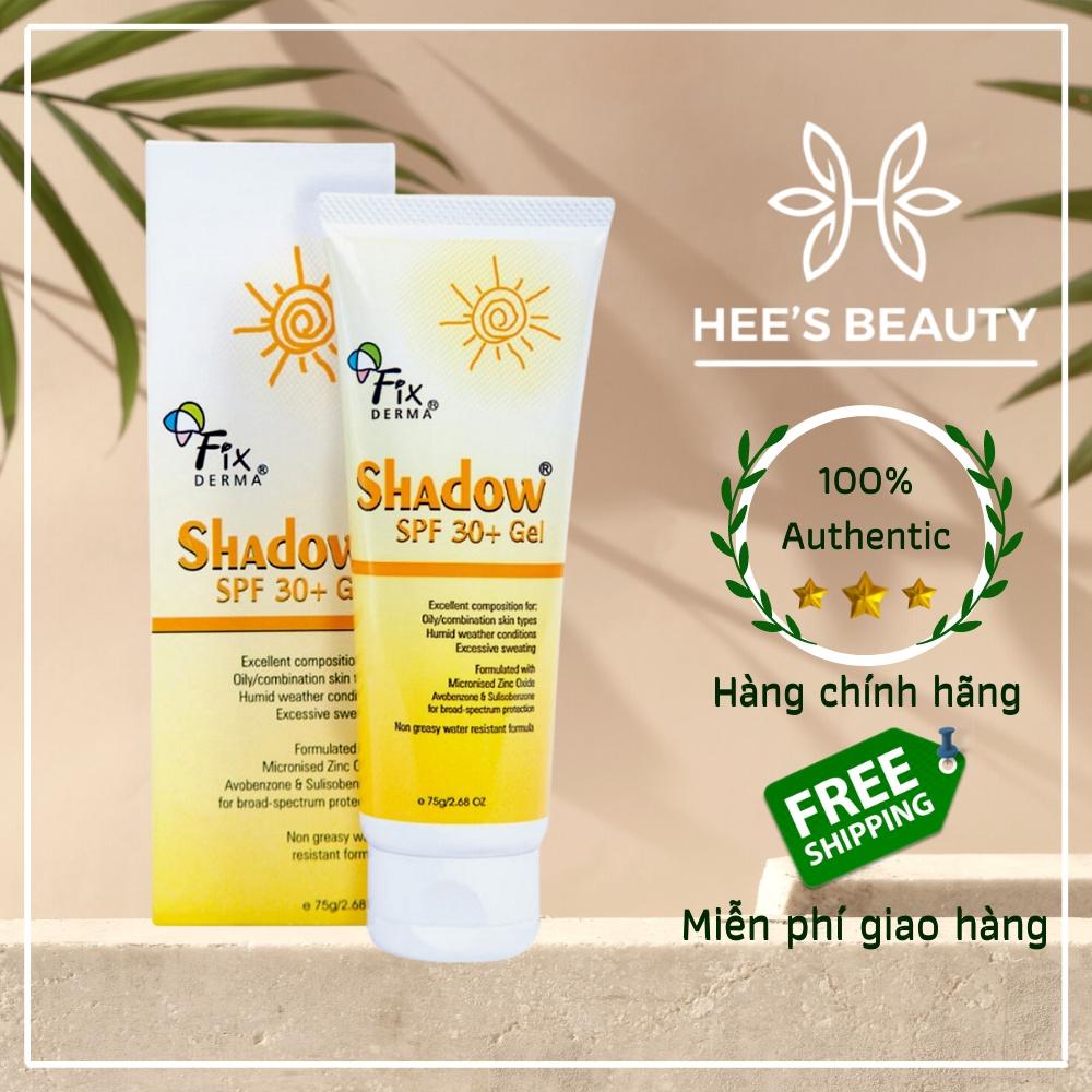 Kem Chống Nắng Fixderma Shadow SPF 30+: chống nắng, dưỡng ẩm, phù hợp mọi loại da kể cả da nhạy cảm - Hee's Beauty